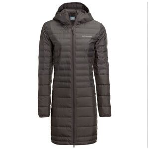 Columbia Women's Long Puffer Jacket - Charcoal